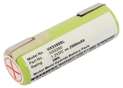 Immagine prodotto di CELLONIC 1x Batteria per Rasoi & Tagliacapelli Compatibile con Braun 1509, Professional Care, Oxyjet, 233.8008860 – (2500mAh, 1.2V)