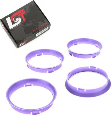 Produktbild von 4x Zentrierringe Alufelgen Ø 72,6 mm - Ø 74,1 mm für SEAT SKODA VW