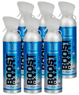 Immagine prodotto di Ossigeno supplementare in lattina Boost Oxygen Menta piperita, grande, 6x9L
