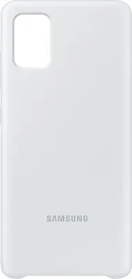 Produktbild von Samsung Silicone Cover Galaxy A51, white