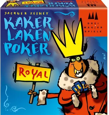 Produktbild von Drei Magier Kartenspiel Bluffspiel Kakerlakenpoker Royal 40866