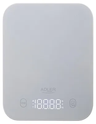 Obrázek produktu pro Adler Kitchen Scale | AD 3181g | Graduation 1 g | Display type LED | Grey