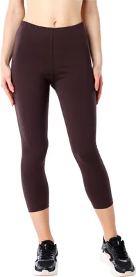 Image de Leggings 3/4 pour femme Bellivalini en Coton BLV50-184 (marron, XS)