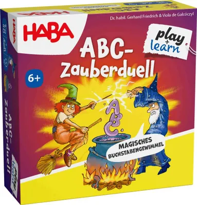 Produktbild von HABA Kinderspiel Lernspiel ABC Zauberduell 2013833001