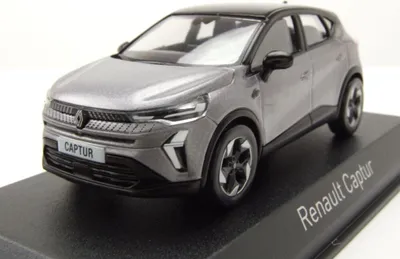 Image de Norev 517767 Renault Captur 2024 gris métallisé et noir, échelle 1:43