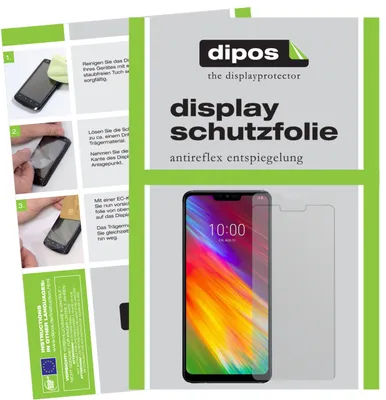 Produktbild von 2x Schutzfolie für LG G7 Fit matt Displayschutzfolie Folie Display Schutz dipos