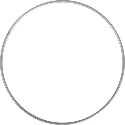 Produktbild von 2 silberne Metallringe Ø 25 cm