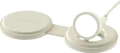 Produktbild von Satechi OntheGo 2-in-1, Drinnen, USB, Kabelloses Aufladen, Weiß