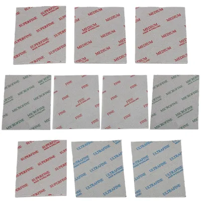 Imagen del producto de Juego de 10 almohadillas suaves para lijar y pulir