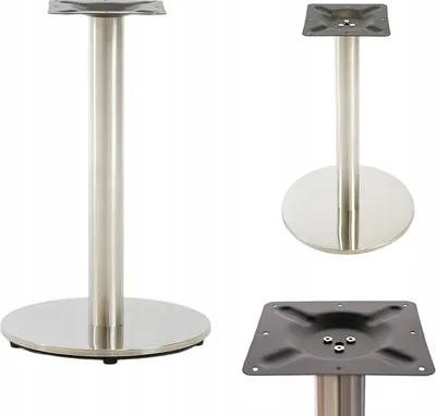 Produktbild von Tischfuss Metallfuss Silber Loft Tisch Chrom Arp176