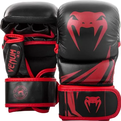 Produktbild von Venum Challenger 3.0 MMA Sparring-Handschuhe - Schwarz-Rot - M