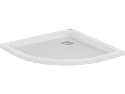 Produktbild von Ideal Standard Viertelkreis-Brausewanne 900x900x80mm, Weiß