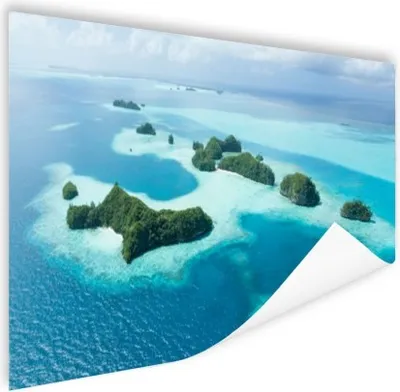 Produktbild von MuchoWow® Poster Tropische Inseln Luftaufnahme 180x120 cm - Fotoplakat