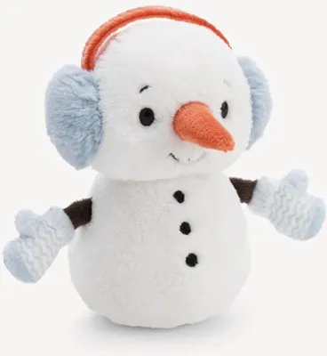 Produktbild von Plüschfigur Schneemann 15cm GREEN