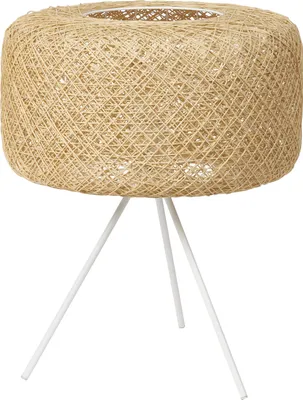Produktbild von OSRAM Decor Paper Bale dekorative Stehleuchte aus Papier und Metall, 400mm, mit E27 Fassung, IP20, beige