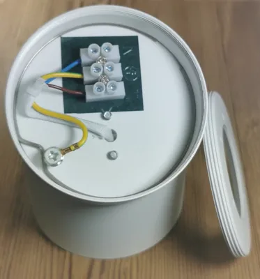Produktbild von C-Light LED Aubauleuchte GX53 230V Weiss matt drehbar und schwenkbar 8,5 W warmweiss