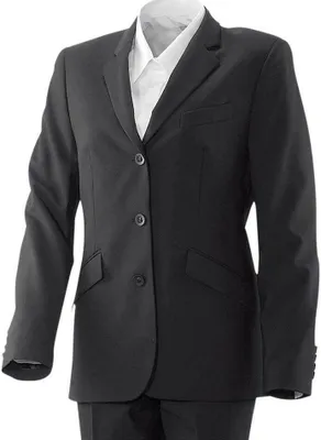 Produktbild von Damenblazer lang Fb. anthrazit Gr. 44 : 53% Polyester 43% Schurwolle 4% Elasthan : 44 : anthrazit