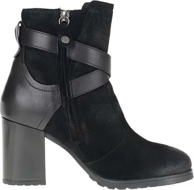 Obrázek produktu pro Geox NEW LISE kožené dámské boty černé se zipem 36