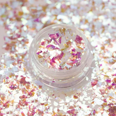 Produktbild von Nagelkunst mit zerbrochenem Glas, Aurora
