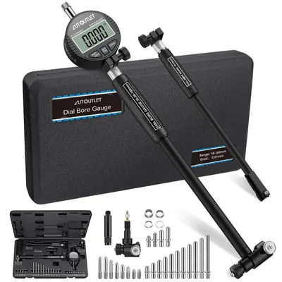 Image de Solidchoice - Télémètre laser pour perçage, plage de 18 à 160 mm, avec 23 sondes