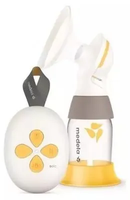 Medela Solo elektrische Milchpumpe für eine Brust mit USB-Anschluss
