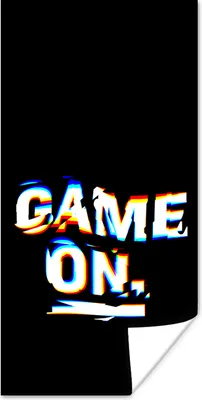 Produktbild von MuchoWow® Poster Spiele - Spiel - Zitat 20x40 cm - Plakat - Foto