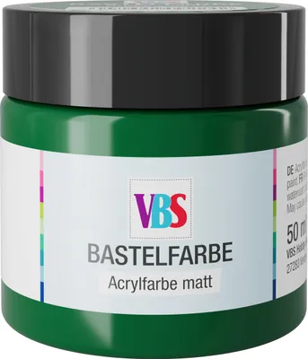 Produktbild von VBS Bastelfarbe, 50 ml Dunkelgrün