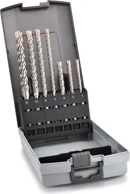 Immagine prodotto di Hikoki / Hitachi 783391 Set di punte da trapano SDS-Plus a cassetta a 4 lati per muratura
