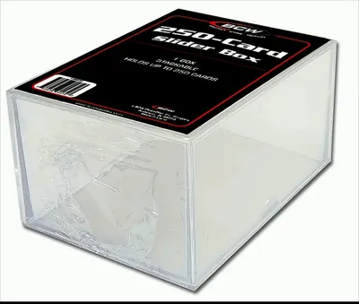 Produktbild von BCW Plastikkasten für 250 Karten, 2-teilig