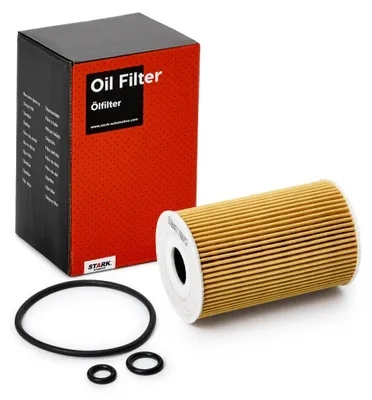 Produktbild von Ölfilter STARK SKOF-0860008 Filtereinsatz für VW GOLF VI (5K1) Golf V Schrägheck (1K1) Polo Schrägheck (6R1, 6C1) für AUDI A4 Avant (8K5, B8) A6 Avant