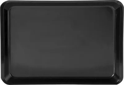 Produktbild von H&H Melamin Tablett mit Rand 40x30x4 Schwarz Küchenbehälter