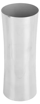 Imagen del producto de Vaso alto de acero inoxidable 304 – Elegantes jarrones para flores – Forma cónica – Ideal para bodas – Decoración de oficinas – Superficie brillante