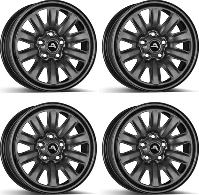 Obrázok produktu pre 4x ALCAR HYBRIDRAD 01 sivá 6x16 ET48 5x112 130005A kompatibilná s Ford TOURNEO CONNECT TRANSIT CONNECT
