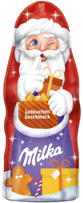 Produktbild von Milka Weihnachtsmann Lebkuchen Geschmack 95g