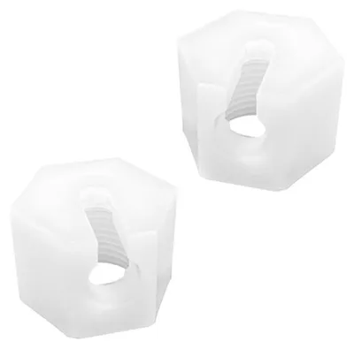 2 Ersatz-Überwurfmuttern für Sodastream Crystal, weiß