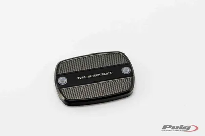 Produktbild von PUIG 9269N Vorderer Bremsflüssigkeitsbehälterdeckel passend fuer YAMAHA T-MAX 500 Schwarz