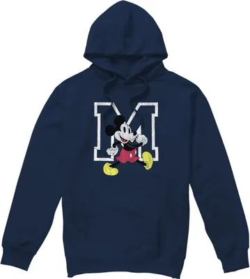 Immagine prodotto di Disney - Felpa con cappuccio da uomo TV4566 (L) (blu navy)
