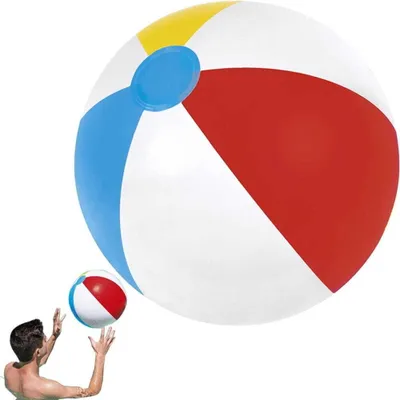 Produktbild von Mehrfarbiger aufblasbarer Kinder-Wasserball 30 cm