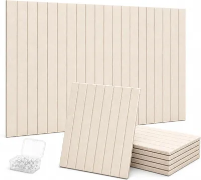 Imagen del producto de Kit de panel de fieltro, de 6 piezas, 90 x 60 cm, autoadhesivo, para notas