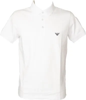 Produktbild von EMPORIO ARMANI Herren Poloshirt Kurzarm Jersey mit Kragen und Knöpfen Baumwollstretch Artikel 211804 3R461 POLO S SLEEVE, EUR XXL - CN 185/112A - BR EEG - MX EEG, Cotone 94%,Elasthan 6%