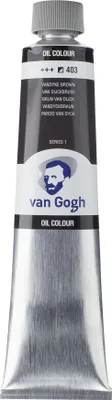 Image de Van Gogh peinture à l'huile tube 200 ml brun vandyck 403