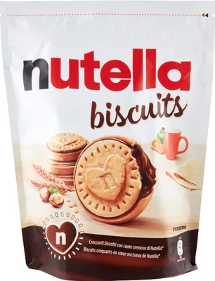 Produktbild von Nutella biscuits Keksgebäck mit einem cremigen Herz aus Nutella 304g