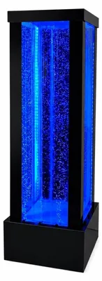 Image de Colonne de luxe Colonnes d'eau Colonnes murales 200cm acier inoxydable salon Club Led