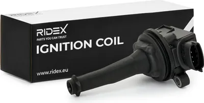 Produktbild von RIDEX 689C0004 Zündspule für VOLVO V70 II (285) XC90 I (275) V70 I (875, 876) S60 I (384) 850 Kombi (855)