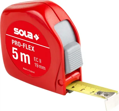 Obrázok produktu pre SOLA PRO-FLEX meter - 5 m / 19 mm s klipom na opasok, 50014434