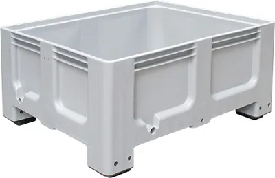 Produktbild von Großbox/Großbehälter mit 4 Füßen, LxBxH 1200x1000x580 mm