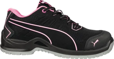 Produktbild von Damskie buty ochronne Fuse TC Pink Wns Low Gr.41 czarne/różowe mikrofibra/siateczka