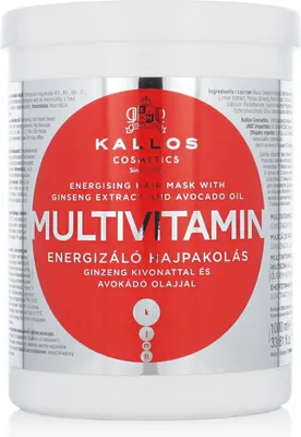 Produktbild von Kallos Multivitamin Energising Hair Mask 1000 ml