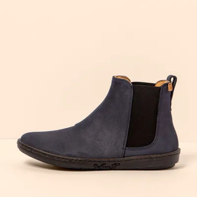 Produktbild von El Naturalista Schnürstiefel Damen N5310 PLEASANT OCEAN-BLACK/ CORAL Farbe Blau