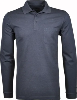 Produktbild von RAGMAN Textilhandel GmbH Polo LS fish net 070 070 M